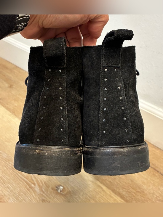 AllSaints Trent Chukka Boots Classic Design Crafted Black Suede Size 45 main image 11